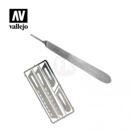 Vallejo modelárska pílka so 4 čepeľami T06001